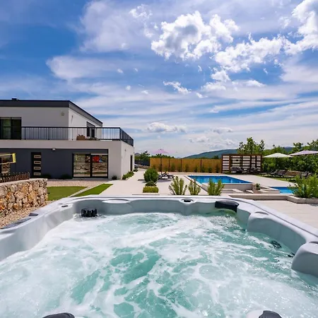 New Begovina With A Private Pool, Hot-tub, 4 Bedrooms Villa *